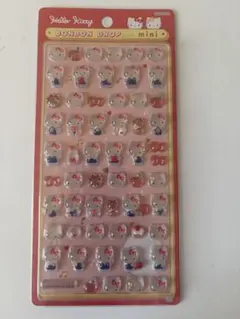 【正規品】ハローキティミニ ボンボンドロップシール