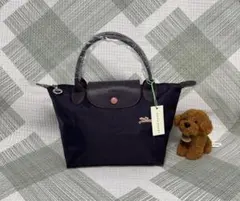 《LONGCHAMP》ル　プリアージュ ハンドバッグ S/紫