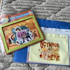 ズートピア2 Happyくじ K賞ステッカー、J賞ショッパー2点セット