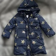 【emi様専用】GAP ネイビー 星柄 ダウンコート 110cm 5y