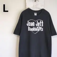 古着　JOAN JETT ジョーンジェット　Tシャツ　 バンドT　ブラック　L
