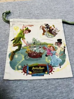 ピーターパン ネバーランドアドベンチャー 巾着