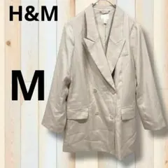 H&M サイズ:M テーラードジャケット　アイボリー