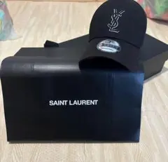 【箱.袋付き】サンローラン × ニューエラ YSL モノグラム キャップのサムネイル