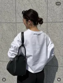 twill☆2026完売品☆Cotton Sweat Pullover ホワイトのサムネイル