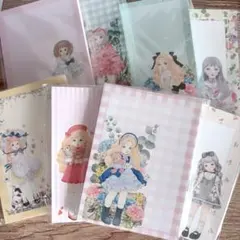 大量ハミルドール　メモ帳　8種400枚セット　hamil まとめ売り　コラージュ