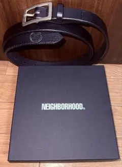 NEIGHBORHOOD 25SS ナローベルト 黒M 新品未使用