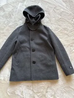 オーシバル メルトンシングルピーコート フード 付き サイズ1