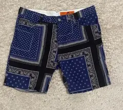 美品　RED KAP バンダナ ペイズリー ショートパンツ 34inchショーツのサムネイル