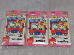 とびだせ どうぶつの森 amiiboカード 7パック　サンリオ