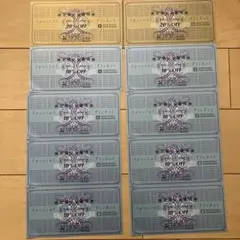 ゼビオ XEBIO 株主優待券 20%割引×2枚 10%割引×8枚