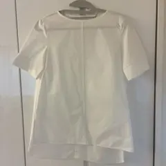 PLST 半袖ブラウス ホワイト