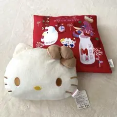 【新品】ハローキティ 50周年記念 クッション・2点セット