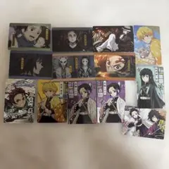 鬼滅の刃 ウエハース カード 13枚 炭治郎 禰豆子 義勇 しのぶ 無一郎 善逸