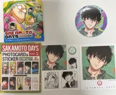 SAKAMOTO DAYS フォトカード＆ステッカー　コレクション缶バッジ 勢羽