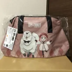 ボストンバッグ　ピンク　劇場版SPY×FAMILY CODE: White