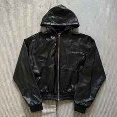 LAST NEST leather zip hoodie Mのサムネイル