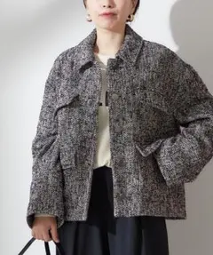 ジャーナルスタンダード ツイードブルゾン　アウター