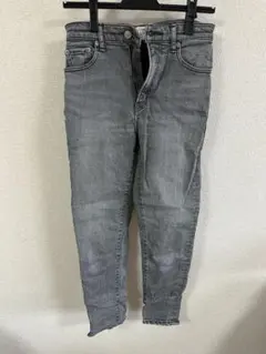 Ungrid グレー スキニーデニム
