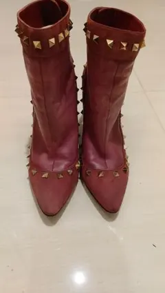 ヴァレンティノ　バレンチノ　ブーツ　ロックスタッズ