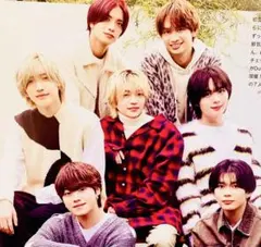 【7348】 なにわ男子　Duet　2025年12月号　切り抜き