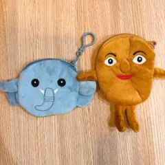 イタリアンブレインロット ミニポーチ 財布 コインケース ぬいぐるみ