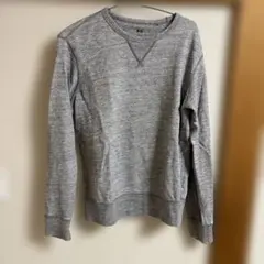 UNIQLO グレー クルーネック スウェット L