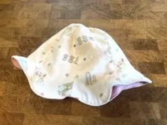 ジェラートピケ　ベビー　帽子　コットン100%