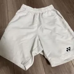 YONEX バドミントン ハーフパンツ ホワイト J130