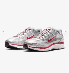 NIKE P-6000 メタリックシルバー サイズ28cm