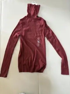 UNIQLO エクストラファインメリノウール リブタートルネックセーター