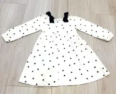 ブランシェスbranshes水玉模様ワンピース 120cm