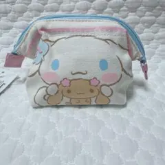 サンリオ❣️激レア　シナモロール　モカ　ワイヤーポーチ　2017 レトロ