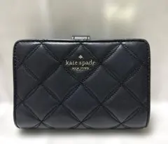 kate spade 二つ折り財布 キルティング ブラックのサムネイル