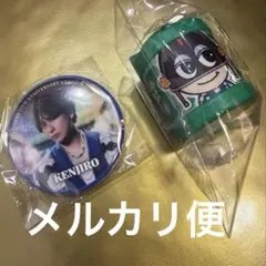 山下健二郎 缶バッジ コインシリンダー