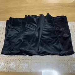 芦屋美整体　全面あったか裏起毛　骨盤スリムショーツ（ブラック）3枚セットのサムネイル
