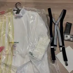 【新郎小物セット】アクアグラツィエ　ウィングカラーシャツセット