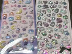 ホログラフィックシール 2シートセット