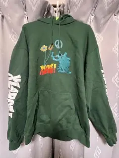 XLARGE/パーカー/L/コットン/Green