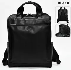 アネログランデ 合皮トート型リュック GTM1021 BK