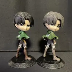 進撃の巨人 Qposket リヴァイ エレン フィギュア 2体セット - メルカリ