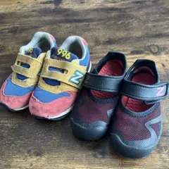 New Balance 996スニーカー サンダル セット 16cm