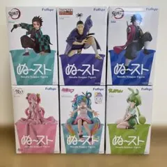 まとめ売り！　フィギュア　6点セット フィギュア まとめ売り 6点セット 鬼滅の刃 ヒロアカ 呪術廻戦 まど