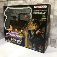 PS プレステ タイムクライシス+ガンコン 箱付属 PS1 動作未確認
