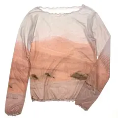 sahara シアートップス marte sahara Sheer Top｜サハラシアーカットソー – MARTE