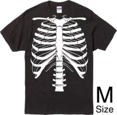 骨 Tシャツ 黒/ブラック Mサイズ