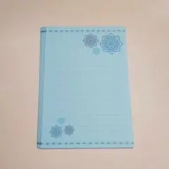 青１２～便箋のみ【ハンドメイド】