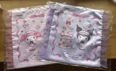 マイメロディ クロミ 一番くじ 当りくじ　フリル付きトート　２点セット