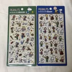 韓国 スヌーピー ピーナッツ 3D クリスタルステッカー ボンボンドロップシール