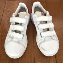 キッズスニーカー⭐︎adidasスタンスミス(ホワイト ピンク)size19cm